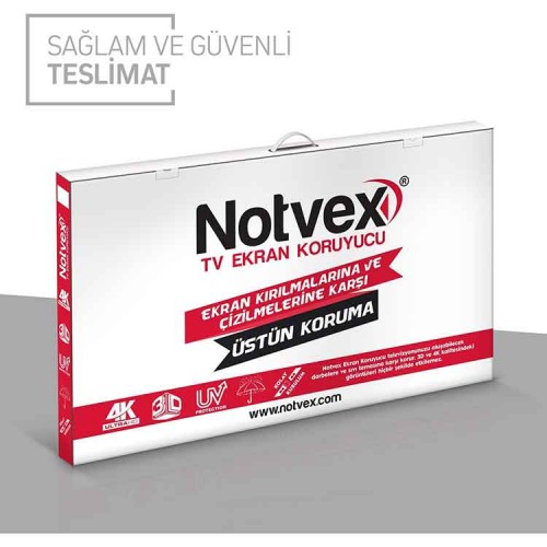 Notvex 55 İnç 140 Ekran Curved Tv Ekran Koruyucu ve Güvenlik Aparatı