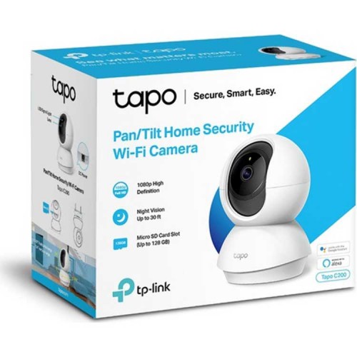 TP-Link Tapo C200 Gece Görüşlü 1080p Full HD Wi-Fi Kamera