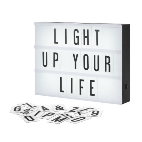 Lightbox Led Işıklı Pano A4