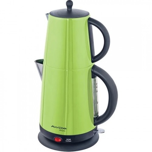 Awox Demplus 2200 W Çelik Çay Makinesi Fıstık Yeşili