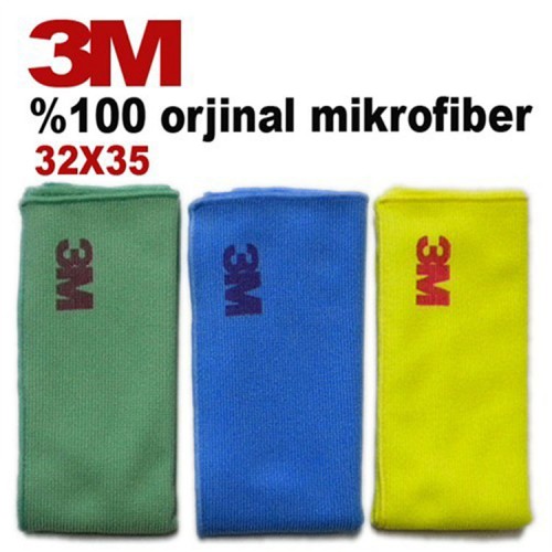 3M 3'Lü Paket MicroFiber Bez