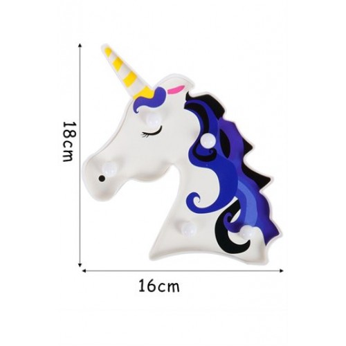 3D Unicorn Led Masa ve Gece Lambası