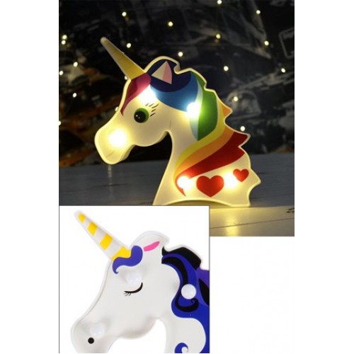 3D Unicorn Led Masa ve Gece Lambası