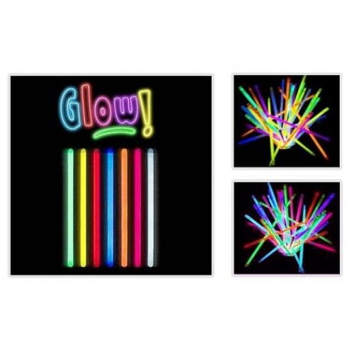 Glow Stick 20cm Fosforlu Kırılan Çubuk (100 Adet)