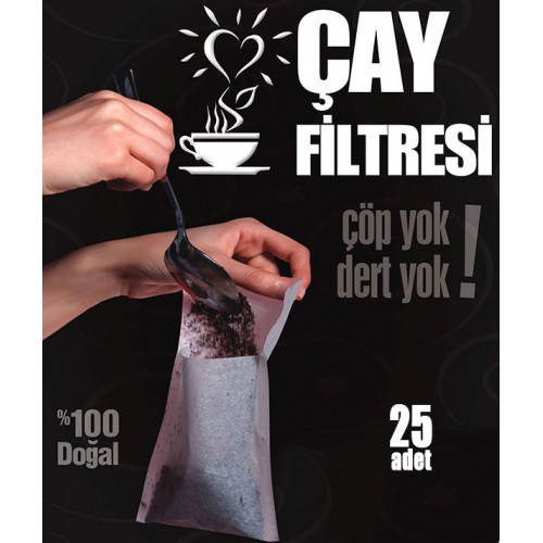 Ev Tipi Çay Demleme Poşeti 10'lu Paket (250 Adet)