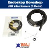 Endoskop Boroskop USB Yılan Kamera (5 Metre)