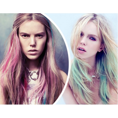 Saç Tebeşiri Hair Chalk (24 Parça)