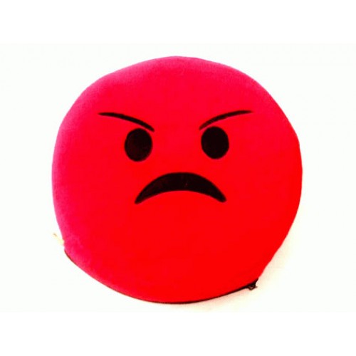 Emoji Yastık Kızgın Surat